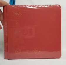 Creative Memories 7x7 Scrapbook Album, Orange Spice Fall Leaves w/ pages.