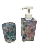 bathroom accessories set soap dispenser  cup
