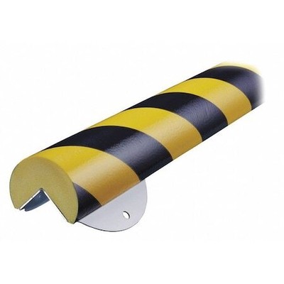 Knuffi 60-6865 Corner Guard,Rounded,Black/Yellow
