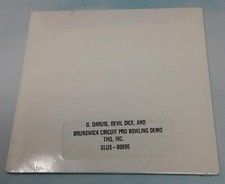 Very Rare G Darius/Devil Dice/Brunswick Circuit Pro Bowling Retail Trade Demo PS