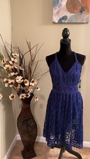 Guess Navy Blue Color Size 4 Dress New With Tags