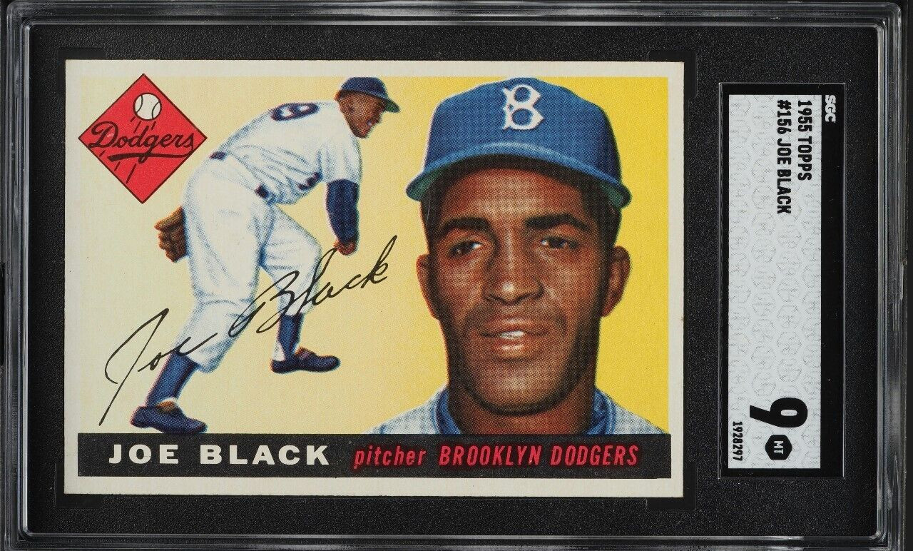 1955 Topps Joe Black #156 SGC 9