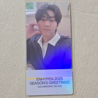ENHYPEN 2025 SEASON'S GREETING WEVERSE POP-UP MD BENEFIT PHOTOCARD