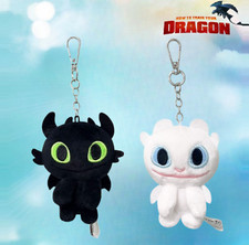 HOW to TRAIN YOUR DRAGON Plush Keyring mini Bag Charm Clip 10 cmH