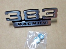 Fits 69 70 Superbee 383 Magnum Fender Emblem New Fits 69 70 Superbee 383 Magnum Fender Emblem New