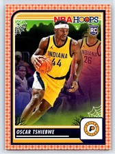 2023-24 Haunted Hoops Oscar Tshiebwe Rookie Orange Parallel RC #13