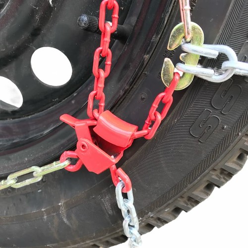 Snow Chains P195/60R14 P195/60 14 TUV Diamond Tire Chains set of 2 - Picture 2 of 4