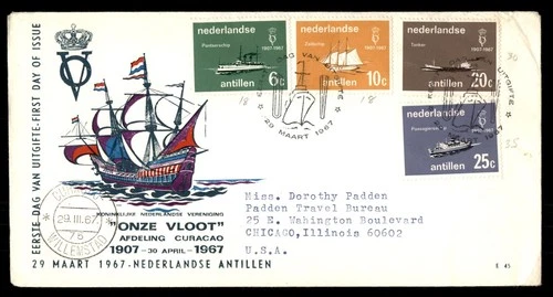 Mayfairstamps Netherlands FDC 1967 Boats Combo Onze Vloot First Day Cover aaw_53