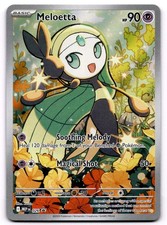 Meloetta MEP 026 Mega Evolution Promo Illustration Rare Pokemon Card - NM