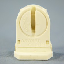 Leviton 23654-SNP Fluorescent Light Socket T-5 Lampholder Mini Bi-Pin with Shunt