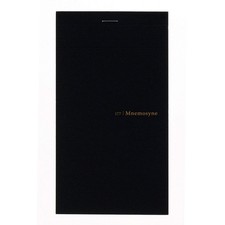 Maruman MNEMOSYNE Notebook 7.09 x 3.94 Inches 7.09" x 3.94" Squared , Black