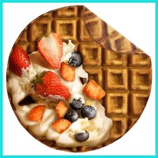 Funny Blanket, 300 GSM Double Sided Giant Realistic Food Blanket with a Stora...