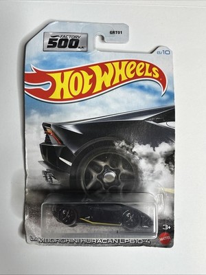 Hot Wheels Factory 500 H.P. Lamborghini Huracan LP610-4 8/10 Black
