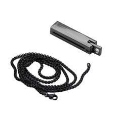 Unique Metal Necklace Pendant Magnetic Holder Chain For Fitbit Flex 2 Flex2 B