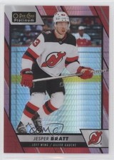 2023-24 O-Pee-Chee Platinum Red Prism 161/199 Jesper Bratt #184 1t8r