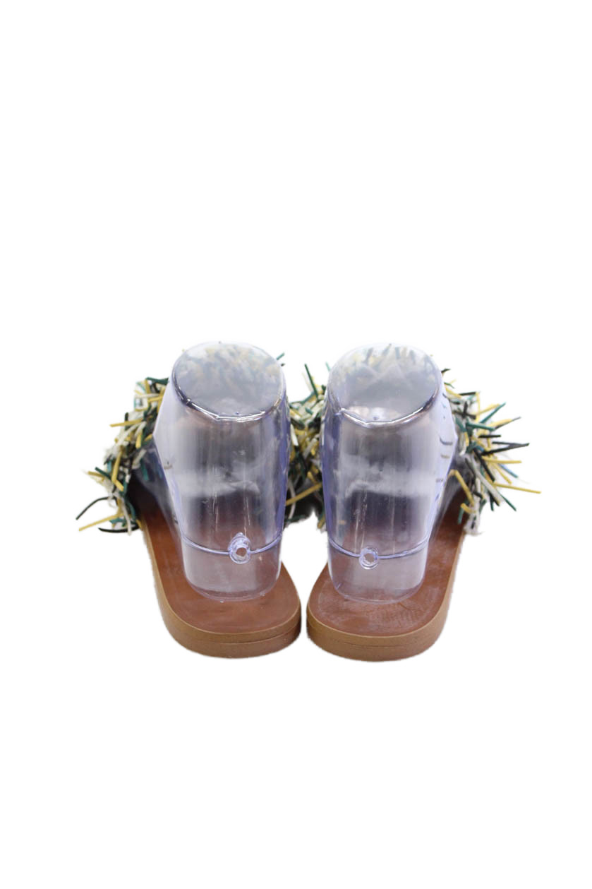 Zara Basic Collection Womens Sandals Multicolor S… - image 3