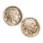 1917 & 1918 Buffalo Nickels Decent Book Fillers