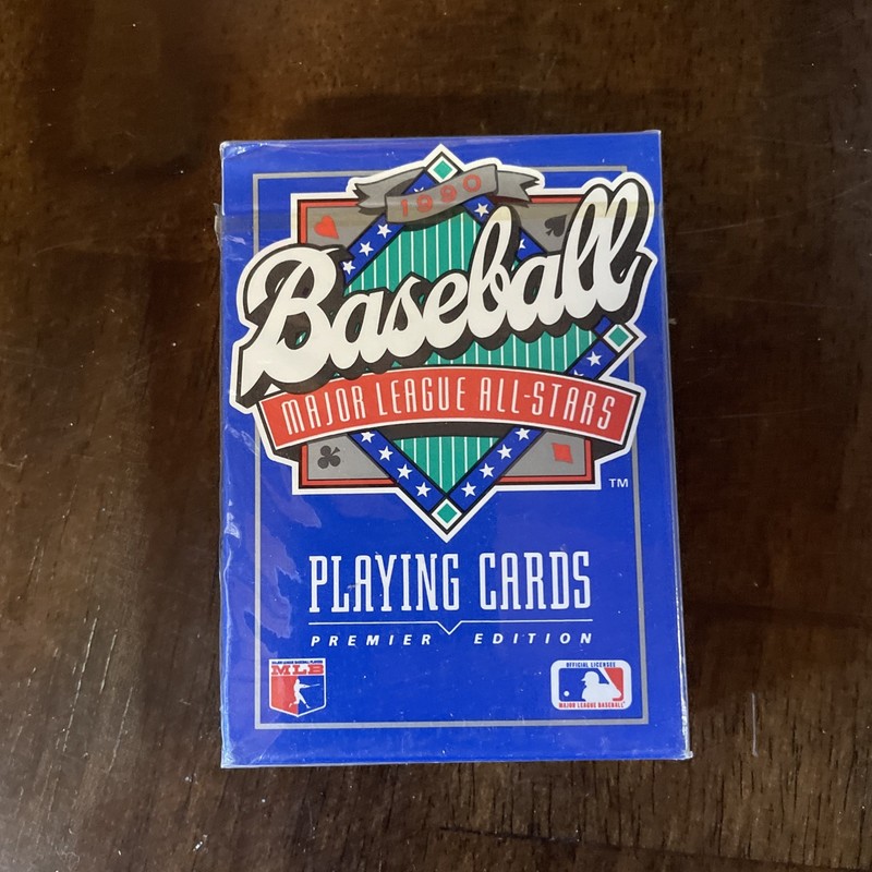 1990 Baseball MLB All-Stars Playing Cards Premier Edition Sealed