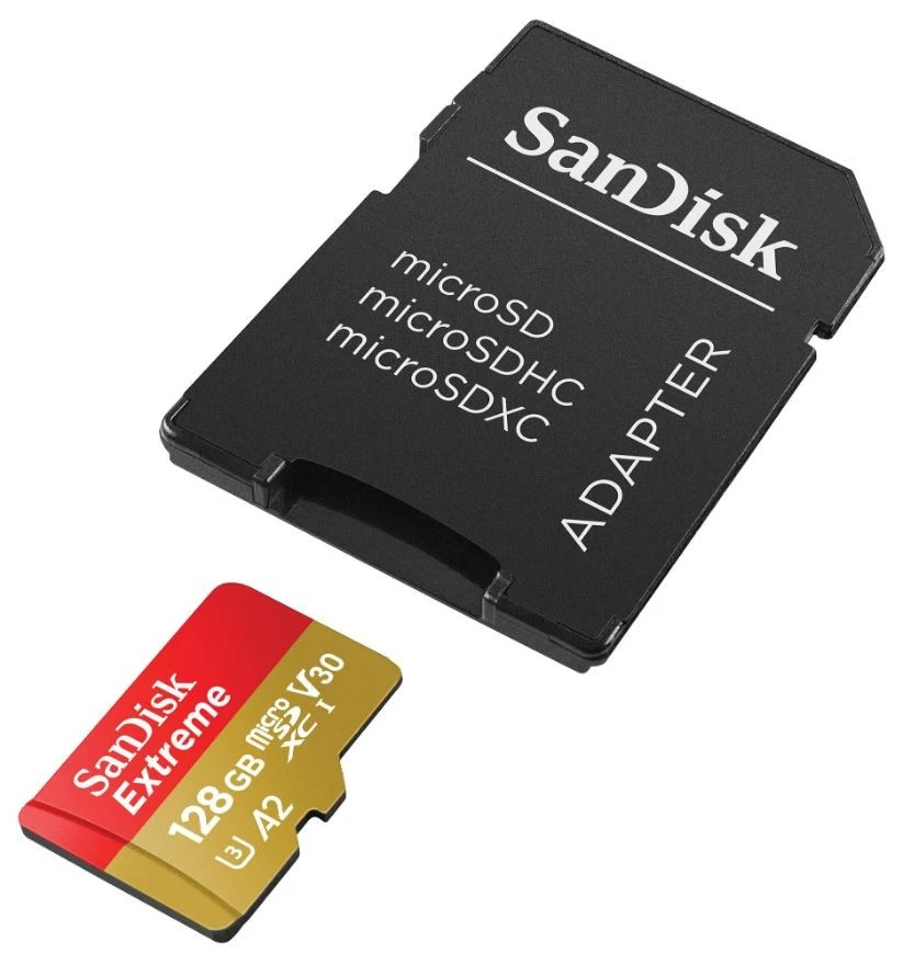 SANDISK Extreme MicroSDXC UHS-I U3 V30 128GB, 160MB/s 90MB/s - Image 3 of 3