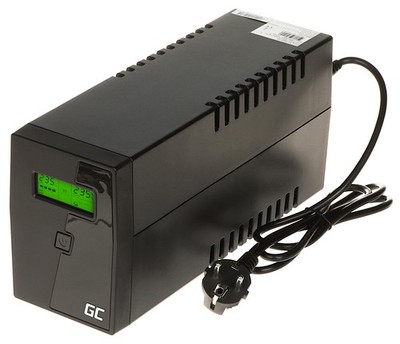 ZASILACZ USV UPS01/LCD 600VA Grüne Zelle