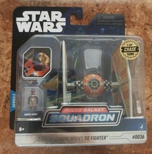 Jazwares Star Wars Micro Galaxy Squadron Sabine Wren TIE Fighter Chase 1 5000