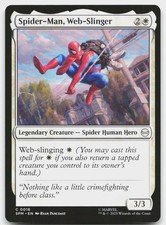 Spider-Man, Web-Slinger 16 Common Marvel's Spider-Man Magic: The Gathering NM