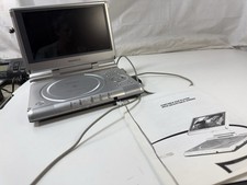 Magnavox MPD850 Portable DVD Player 8.5" w/ AC Adaptor  Battery - No Remote