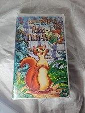 Rikki-Tikki-Tavi (VHS, 1975) Clamshell VHS Tape Animation Classic Chuck Jones