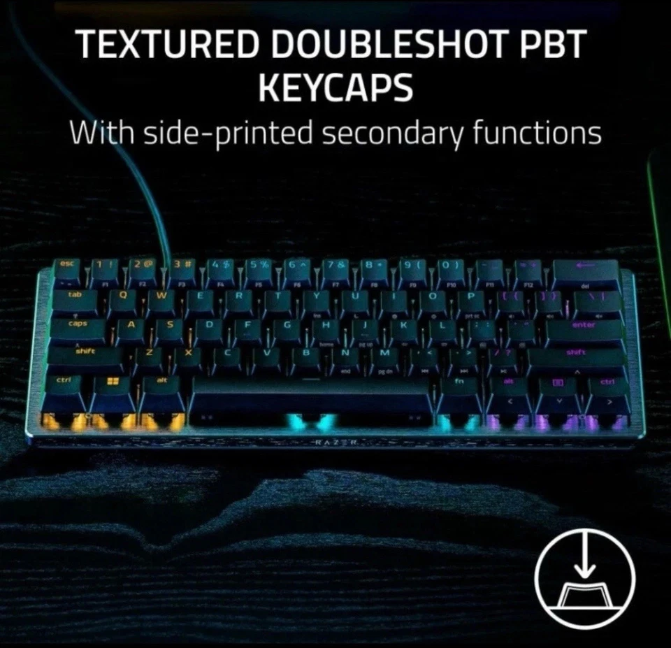 Razer Huntsman V3 Pro Mini 60% Analog Optical Gaming Keyboard - New - Image 2 of 4