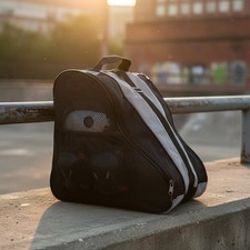 Roller Skate Bag Adjustable Shoulder Strap Ice Skate Bag Long-Lasting