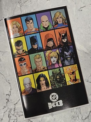 DC KO 1 Dan Mora Bracket Blind Bag Foil Variant Cover DC event NM