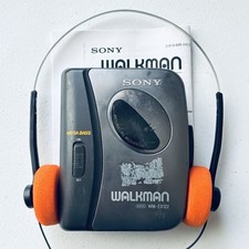 SONY Walkman WM-EX122 Cassette Player - New Belt - Reconditioned 