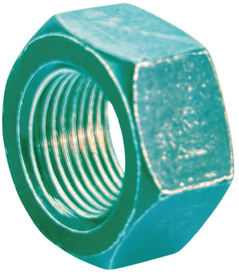 Hex Nut: Std Hex, M39x3.00 Thread, 60 mm Hex Wd, 31 mm Hex Ht, Steel, Class 8,