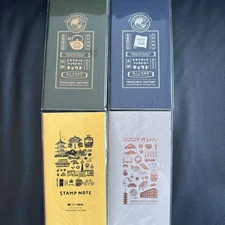 Traveler's Factory Kyoto Limited Edition Refill Note 4 Types Set