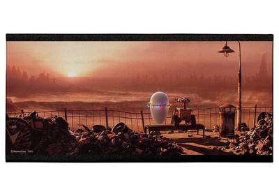 WALL-E EVE Canvas board Disney PIXER Japan Happy kuji Lottery Prize G New