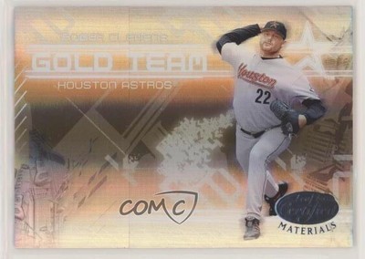 2005 Leaf Certified Materials Gold Team Mirror Roger Clemens #GT-22