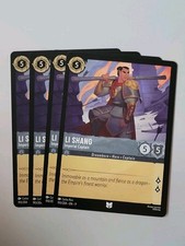4x Disney Lorcana TCG - Fabled: Li Shang 193/204 - Uncommon - Near Mint