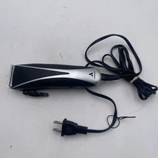 Andis Electric Clipper Hair Cutter Model PM-10 Silver Black Tested Working