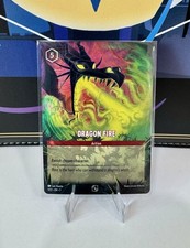 Disney Lorcana Dragon Fire 1/C1 Enchanted Participation Promo