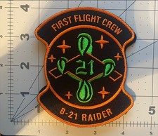B-21 Raider First Flight Crew Patch