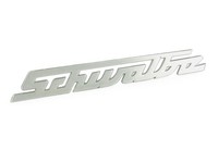 "Schriftzug \"Schwalbe\" FüR Knieblech, Alu Poliert - Simson KR51 Schwalbe"