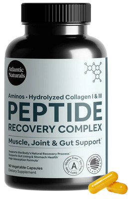 Atlantic Naturals Peptide Recovery Complex Support post-workout recovery