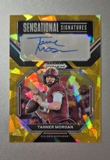 2023 Panini Prizm Draft Picks - Sensational Signatures Tanner Morgan #SS-TAM...