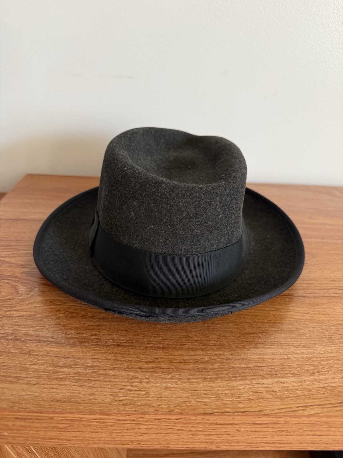 Pendleton Hat 100% Virgin Wool Fedora Gray mens s… - image 2