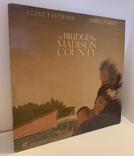 The Bridges Of Madison County Laserdisc Meryl Streep Clint Eastwood TESTED