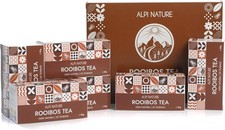 Alpi Nature Rooibos Tea, 120 Rooibos Tea Bags, 180g 6.3 oz, Pack of 6 x 20 Bags 0.09 per strip