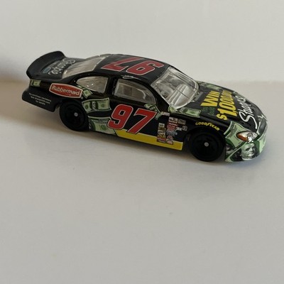 1999 Hot Wheels Black Race Car #97 Sharpie Taurus Kurt Busch Made in Thailand