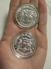 Two .999 Fine Silver American Wildlife Series Historic Colorado Mining Tokens