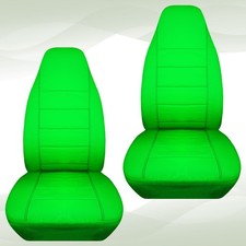 Front Set Car Seat Covers Fits 1985 To 2006 Jeep Wrangler Yj-tj-lj 25 Colors Front Set Car Seat Covers Fits 1985 To 2006 Jeep Wrangler Yj-tj-lj 25 Colors