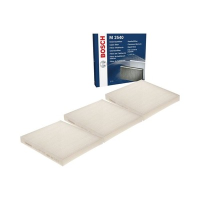 3x Filter Innenraumluft BOSCH 1 987 432 540 für Seat VW Audi Skoda Man Cupra A3